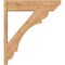 Ekena Millwork Olympic Slat Smooth Outlooker, Western Red Cedar, 7 1/2"W x 30"D x 34"H OUT08X30X34OLY06SWR - alternate 2